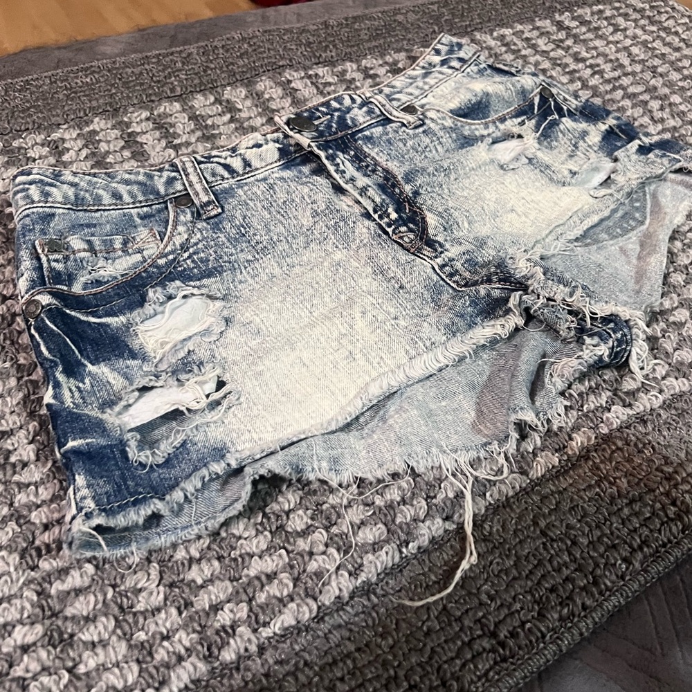 High Rise Short Shorts - Picture 3 of 16